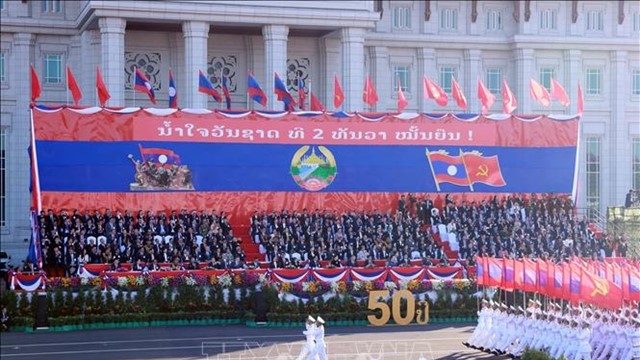 Điện mừng Đại hội đại biểu toàn quốc lần thứ XII của Đảng Nhân dân Cách mạng Lào