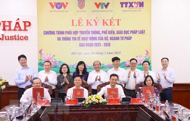 Tăng cường phổ biến, giáo dục pháp luật trên các cơ quan báo chí lớn  ​