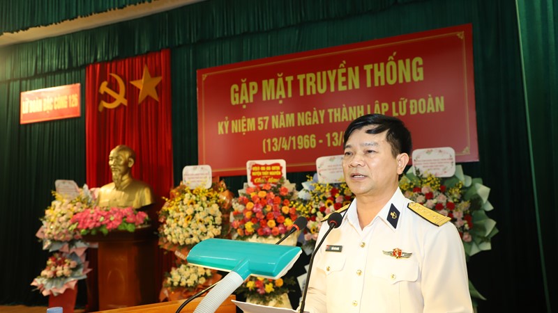 Lữ đoàn Đặc công Hải quân 126 gặp mặt truyền thống kỷ niệm 57 năm ngày thành lập 