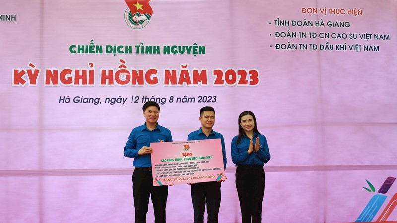 Nhiều công trình, phần việc tình nguyện tại địa bàn vùng xa, khó khăn