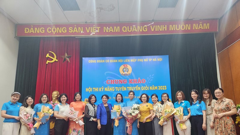 Hội thi kỹ năng tuyên truyền giỏi năm 2023 thành công tốt đẹp