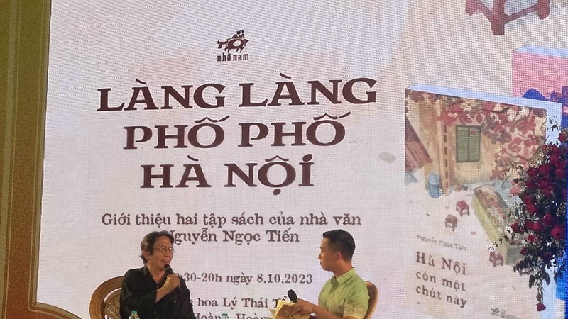 Giới thiệu hai tác phẩm về Hà Nội của nhà văn Nguyễn Ngọc Tiến