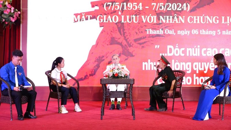 Thanh Oai  kỷ niệm 70 năm Chiến thắng Điện Biên Phủ