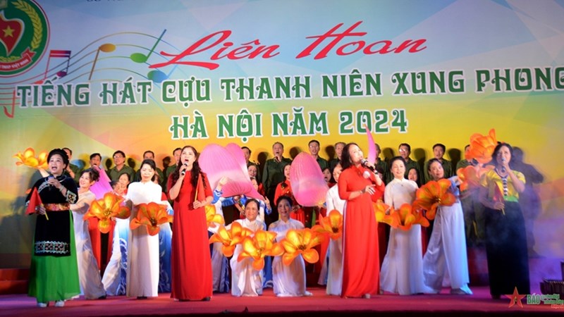 Liên hoan Tiếng hát Cựu Thanh niên xung phong - Hà Nội năm 2024