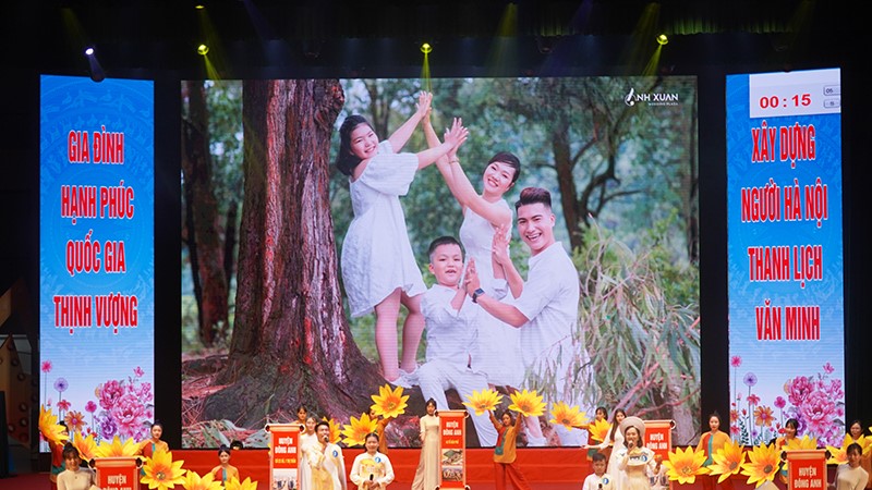  Hà Nội phấn đấu 88% gia đình được công nhận và giữ vững danh hiệu Gia đình văn hóa