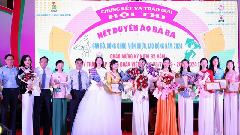 Hoa hậu Nhân ái Hoàng Oanh tham gia giám khảo Hội thi Nét duyên áo bà ba 2024  