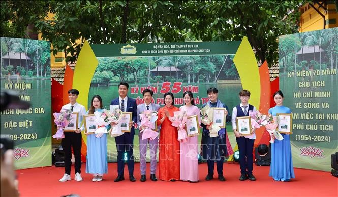 55 năm bảo tồn và phát huy giá trị Khu Di tích Chủ tịch Hồ Chí Minh tại Phủ Chủ tịch