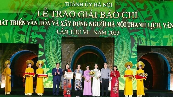 Tối nay (28/9) diễn ra Lễ trao Giải báo chí về phát triển văn hóa năm 2024