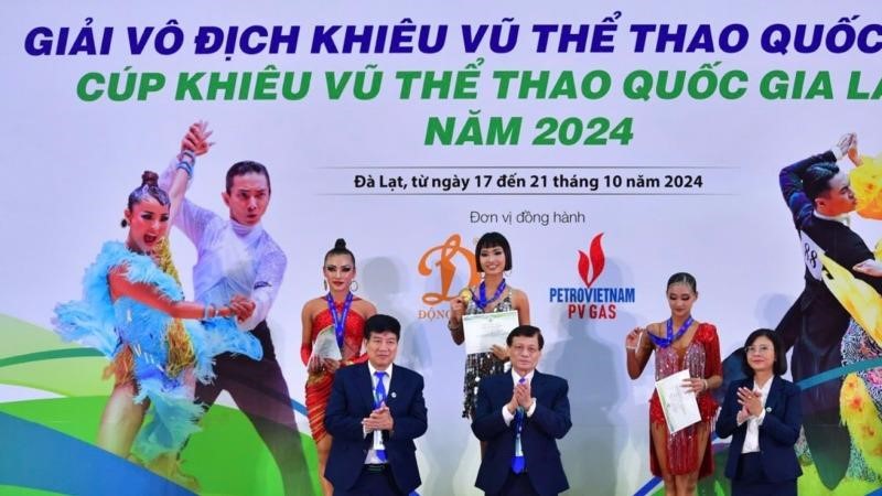 Hà Nội xuất sắc về Nhất tại Giải vô địch quốc gia Khiêu vũ thể thao lần thứ III năm 2024