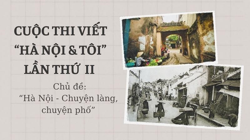 Phát động Cuộc thi viết “Hà Nội & Tôi” lần thứ II