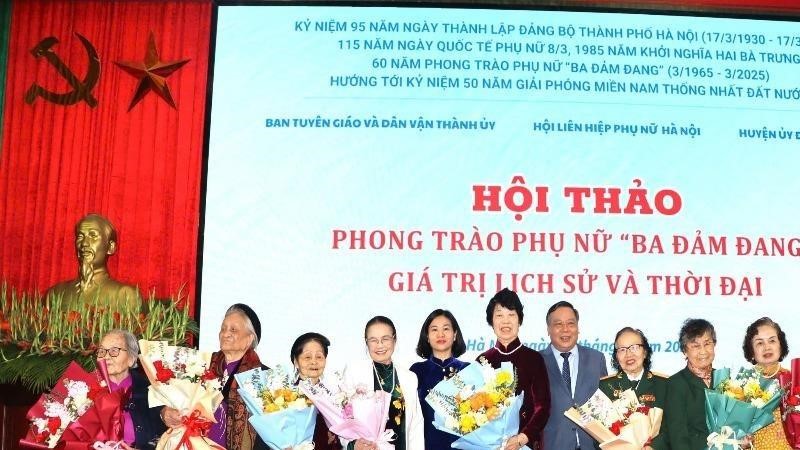 Phát huy truyền thống vẻ vang của phụ nữ trong kỷ nguyên vươn mình của dân tộc