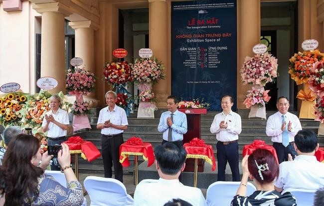 Ra mắt Không gian Trưng bày Mỹ thuật ứng dụng và Mỹ thuật dân gian