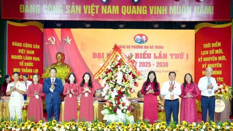  Phường Hai Bà Trưng: Đồng sức, đồng lòng thực hiện thắng lợi nhiệm vụ chính trị trong nhiệm kỳ tới