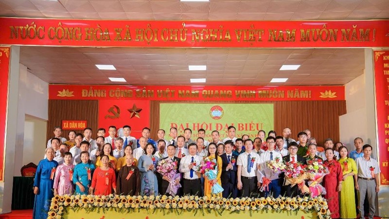 Đại hội đại biểu MTTQ xã Dân Hoà nhiệm kỳ 2025 - 2030 thành công tốt đẹp