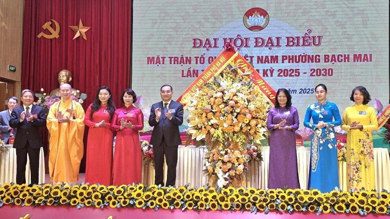  Đại hội đại biểu Ủy ban MTTQ phường Bạch Mai lần thứ I: Chủ động, quyết tâm hoàn thành mục tiêu đề ra