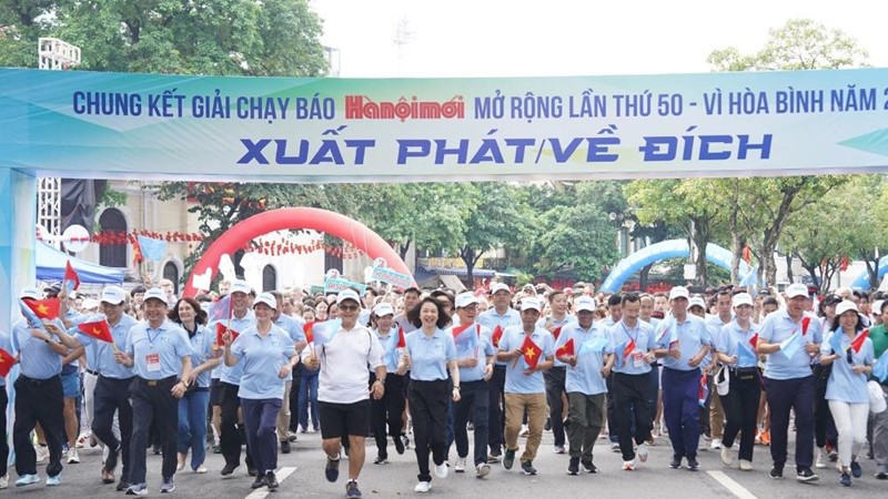 Lan tỏa thông điệp vì hòa bình, nâng tầm phong trào thể thao Thủ đô