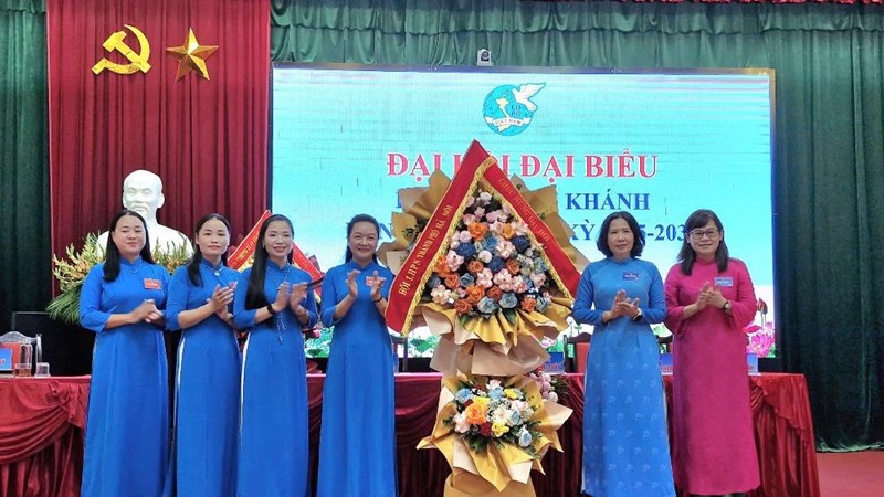  Tổ chức thành công Đại hội đại biểu phụ nữ xã An Khánh lần thứ I