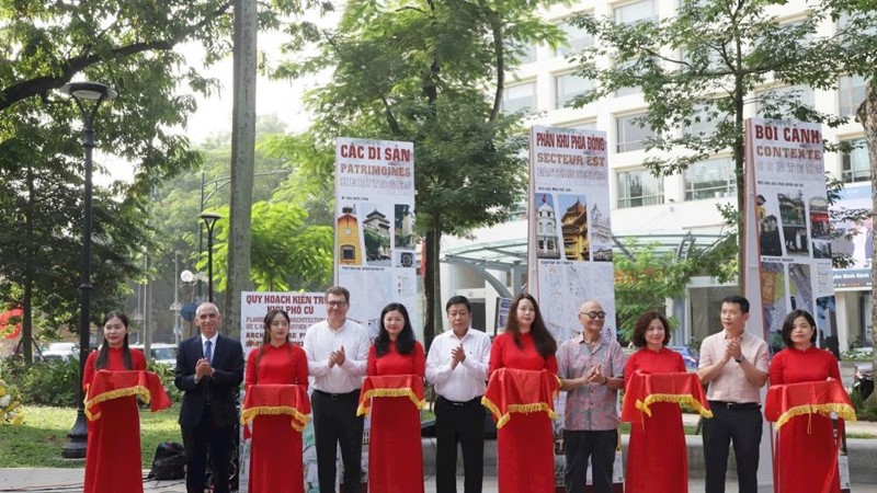 Khai mạc trưng bày “Quy hoạch, kiến trúc khu phố cũ Hà Nội“