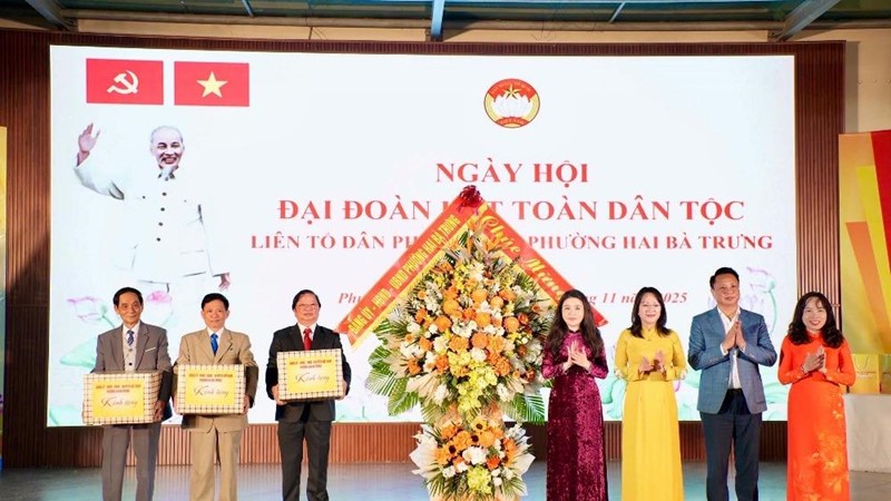 Ngày hội Đại đoàn kết phường Hai Bà Trưng: Lan tỏa tinh thần “tương thân tương ái” trong cộng đồng