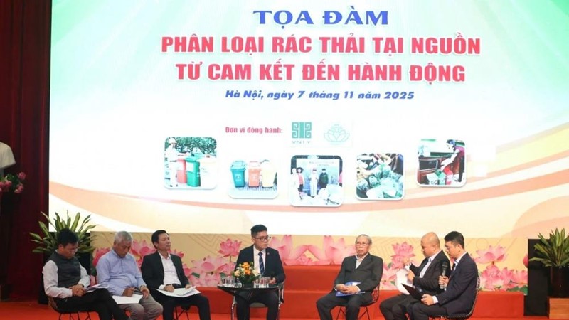 “Phân loại rác thải tại nguồn: Từ cam kết đến hành động” -  Lan tỏa tinh thần trách nhiệm bảo vệ môi trường 