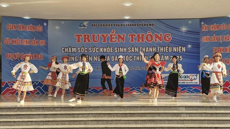 Truyền thông “Chăm sóc sức khỏe sinh sản thanh thiếu niên vùng miền núi và dân tộc thiểu số“