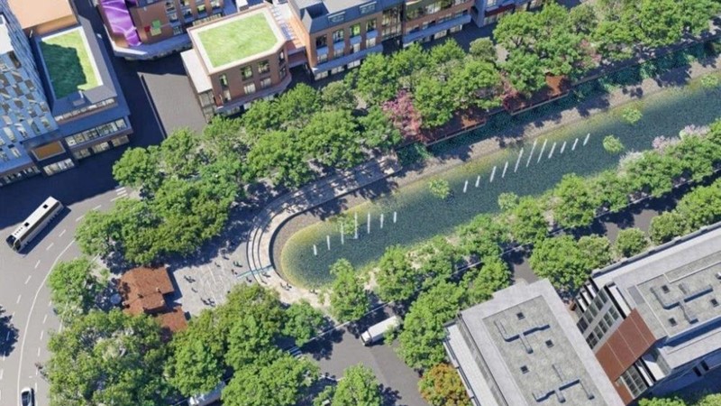 Hà Nội công bố quy hoạch chi tiết hai bên sông Tô Lịch