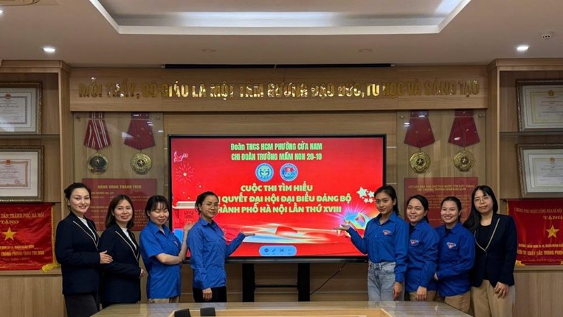 Phường Cửa Nam tổ chức tìm hiểu Nghị quyết Đại hội XVIII Đảng bộ Thành phố Hà Nội 