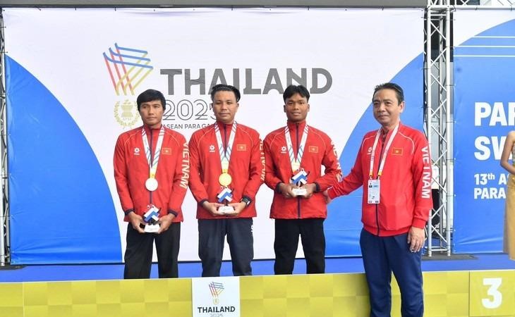 ASEAN Para Games 13: Bơi Việt Nam phá kỷ lục Đại hội trong ngày ra quân