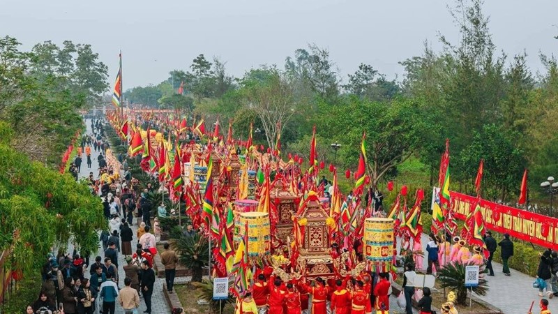 Lễ hội đền Trần năm 2026 sẽ diễn ra từ ngày 1-5/3