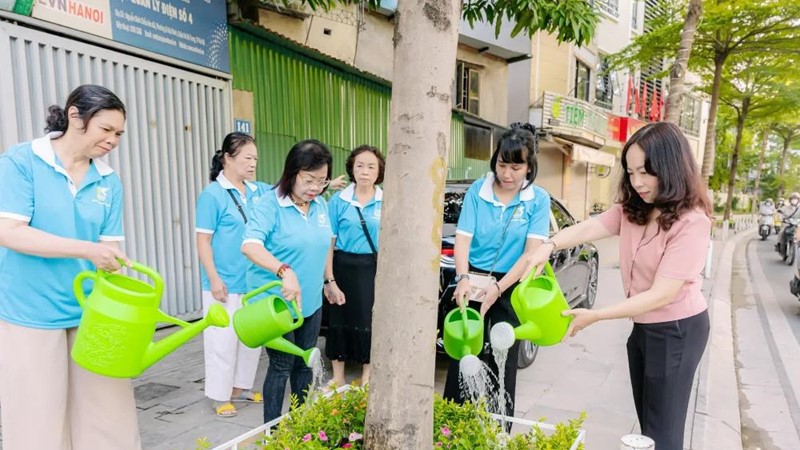 Phường Hai Bà Trưng xây dựng không gian sống xanh - sạch - đẹp