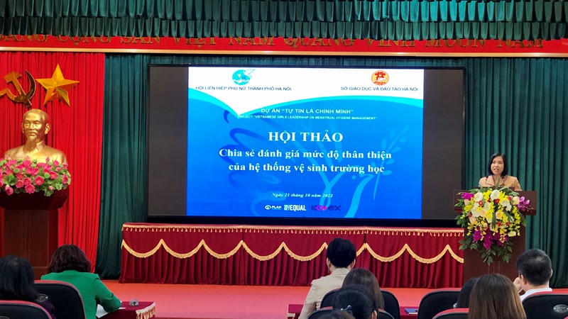Nỗ lực xây dựng nhà vệ sinh thân thiện với nữ giới