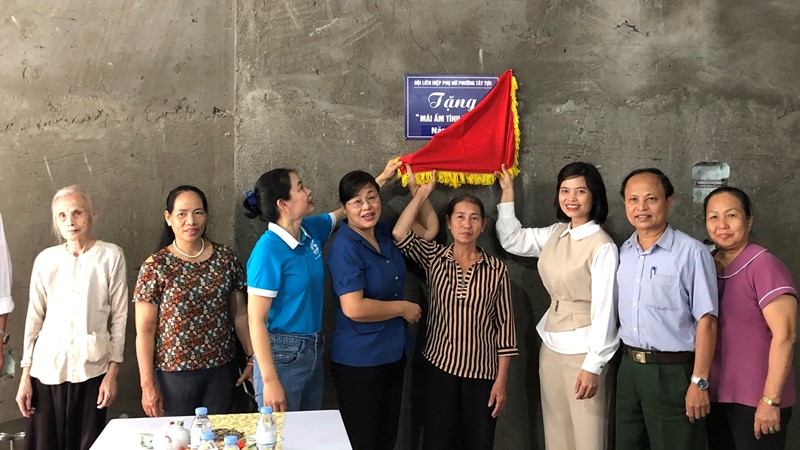 Mái ấm từ sự chung tay của cả cộng đồng