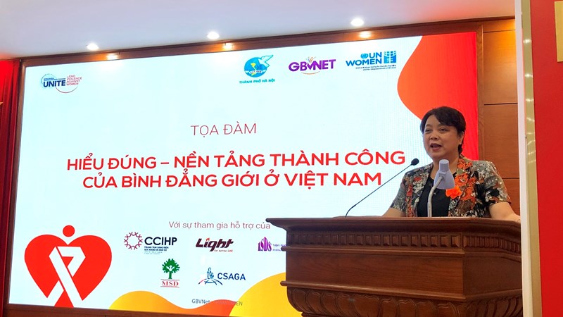 Hiểu đúng - nền tảng thành công của bình đẳng giới ở Việt Nam
