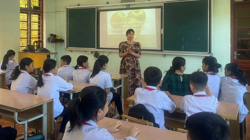 Huyện Chương Mỹ: Đẩy mạnh tuyên truyền chăm sóc sức khỏe sinh sản vị thành niên