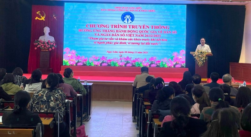 Truyền thông về khám sức khỏe trước khi kết hôn