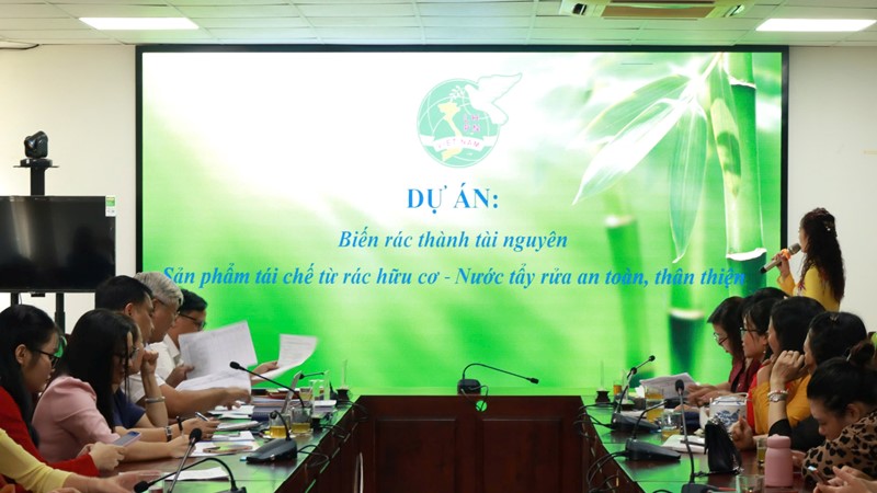 15 dự án của phụ nữ Thủ đô tranh tài sáng tạo - chuyển đổi xanh