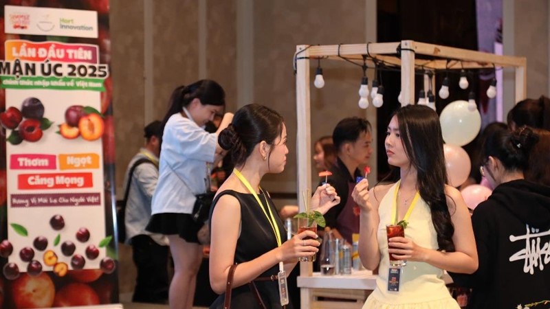 Mận Úc lần đầu ra mắt tại Việt Nam với các sự kiện ra mắt đặc biệt