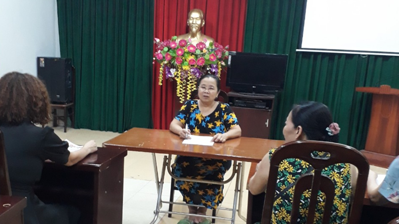 Chi hội trưởng phụ nữ tiêu biểu trong công tác Hội