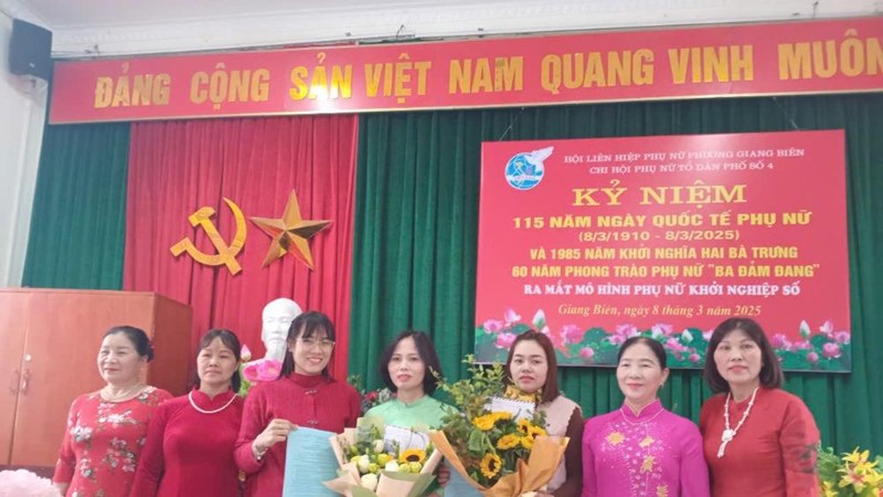 Ra mắt Mô hình ” Phụ nữ khởi sự kinh doanh” 