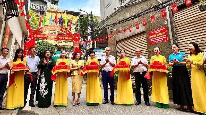 Ra mắt các công trình, mô hình dân vận khéo