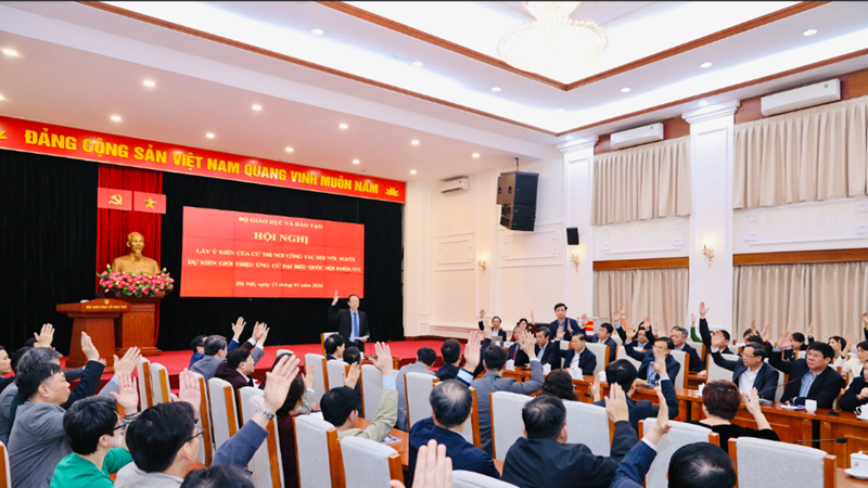 Bộ trưởng Nguyễn Kim Sơn được giới thiệu ứng cử đại biểu Quốc hội khóa XVI