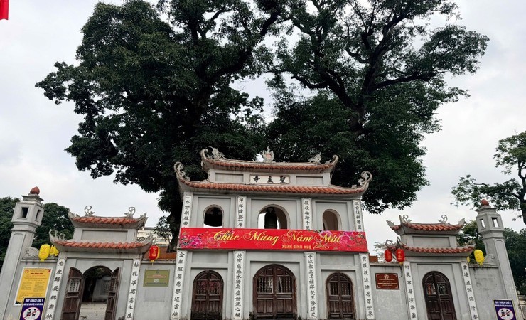 Phường Cầu Giấy chỉnh trang, mở cửa các di tích phục vụ nhân dân du xuân 