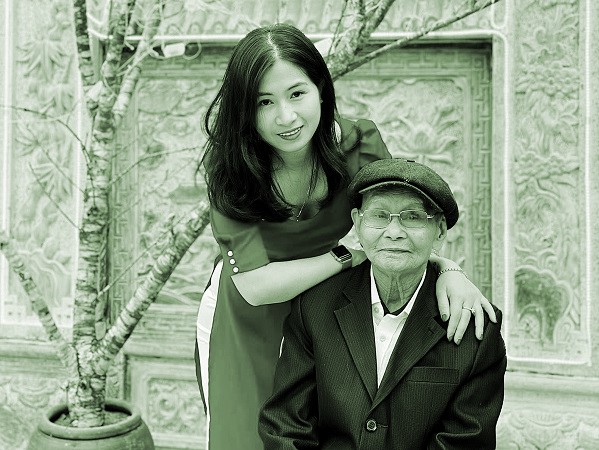 Bức ảnh tặng ông