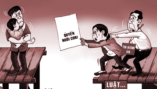 Giành quyền nuôi con vì... tài sản