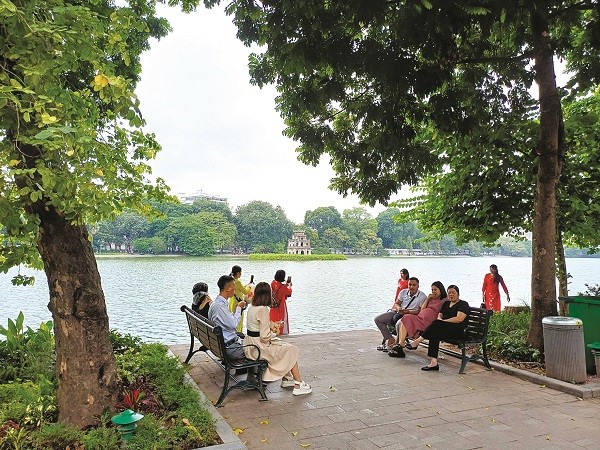 Điểm đến không gian xanh ở Thủ đô