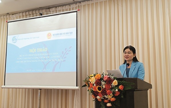 Nâng cao chất lượng chăm sóc trẻ mầm non tại khu công nghiệp, khu chế xuất