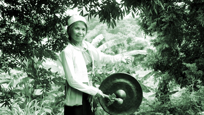 Nghệ nhân tâm huyết với cồng chiêng