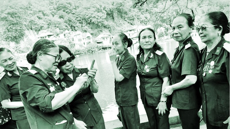 Nữ cán bộ Hội trung hậu, đảm đang