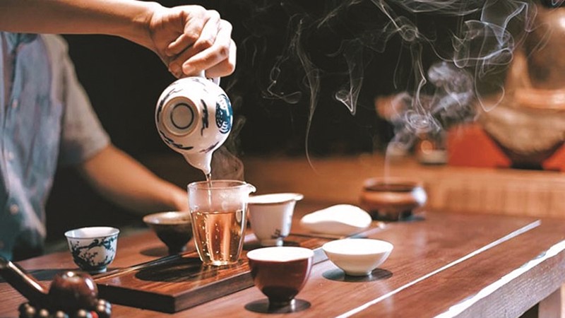 Nhớ những ngày được uống trà cùng ba