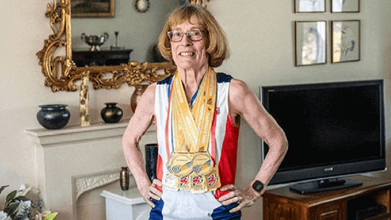 Huyền thoại đường chạy ở tuổi 75